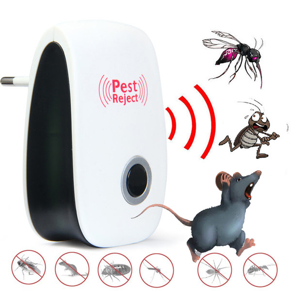 Electronic Mosquito Dispeller Pest Control Ultrasonic Repellent Ultrasonic rat control device Get Rid of Mosquitos Insects Rats Mice Roache