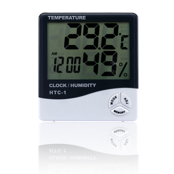 LCD Digital Thermometer Hygrometer Electronic Temperature Humidity Meter Weather Station Indoor Outdoor Baby Room Tester