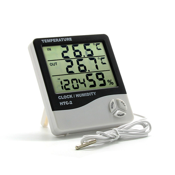 High Accuracy Humidity Monitor with Indoor Thermometer, Large LCD Screen Digital Hygrometer and Humidity Gauge Indicator