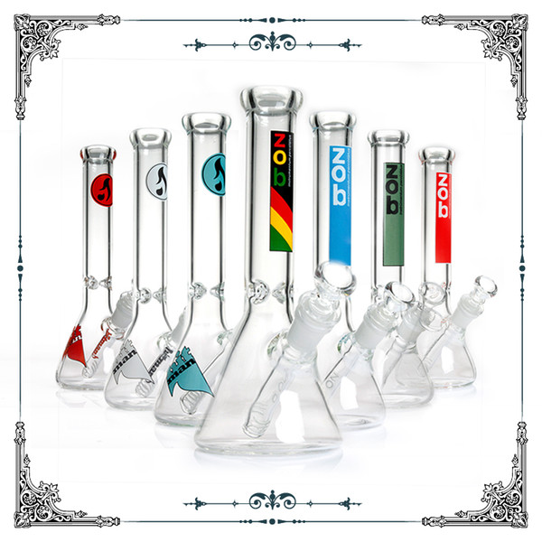 Limited Edition 2018 New Zob Hitman mini bottom beaker bong glass 10