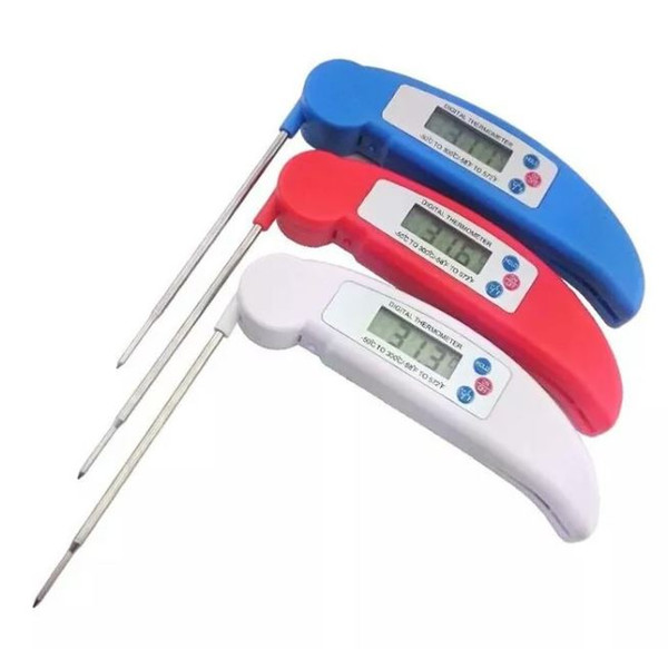 ys103 PT301 Folding Kitchen Cooking Food Meat Probe Digital Thermometer Electronic BBQ Gas Oven Thermometer Cooking grill thermometer wn087