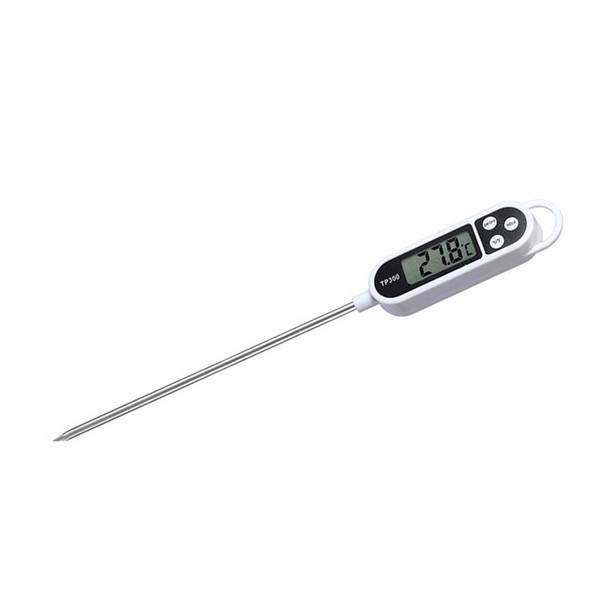 Digital Probe Meat Thermometer Kitchen Cooking BBQ Food Thermometer Cooking Stainless Steel Water Milk Thermometer -30