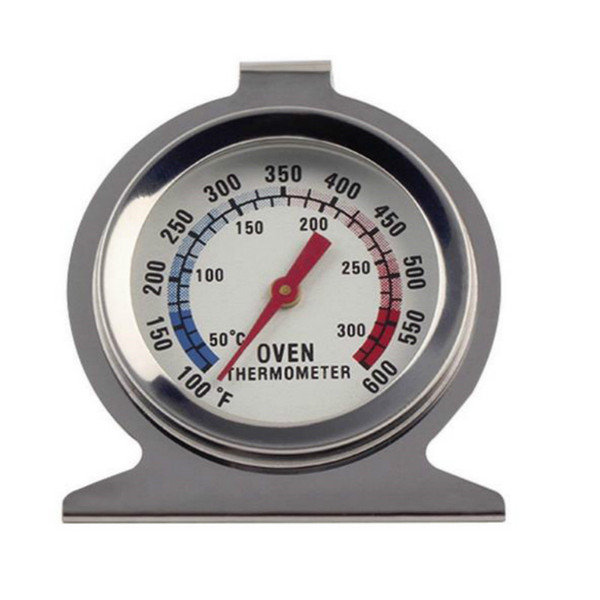 1Pcs Food Meat Temperature Stand Up Dial Oven Thermometer Stainless Steel Gauge Gage Large Diameter Dial Kitchen Baking Supplies