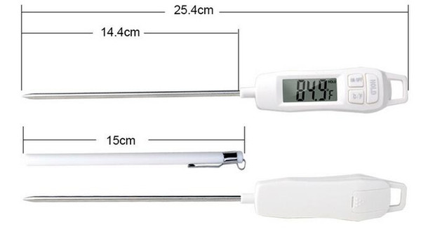 2018 Mini Food Meat Probe Electronic Cooking Tools Thermometer Kitchen Digital Cooking Household Thermometers