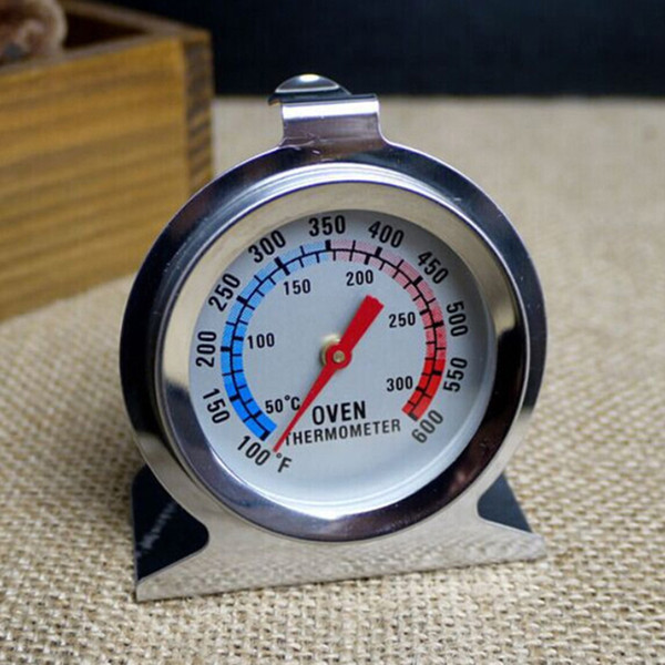 1Pcs Food Meat Temperature Stand Up Dial Oven Thermometer Stainless Steel Gauge Gage Kitchen Cooker Baking Supplies