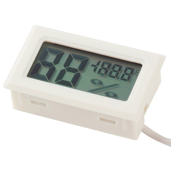 Digital LCD Thermometer Hygrometer Mini Humidity Temperature -50 Celsius to 70 Celsius 10% RH to 99% RH Home Supplies