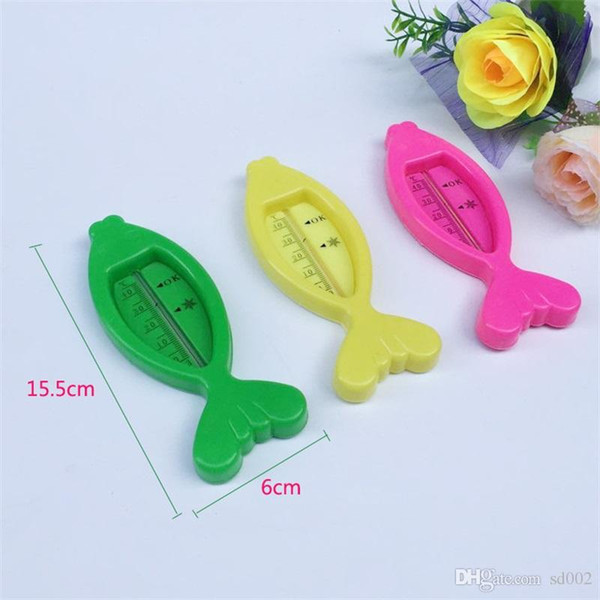 For Baby Bath Water Thermometer Creative Plastic Fish Shape Case Good Quality Household Digital Type Thermograph New Arrival 0 65xs dd