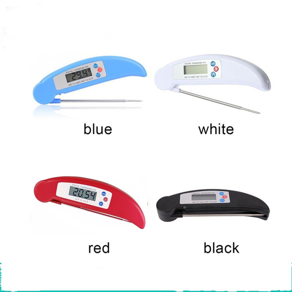 Popular PT301 Folding Kitchen Cooking Food Meat Probe Digital Thermometer Electronic BBQ Gas Oven Thermometer Cooking grill thermometer