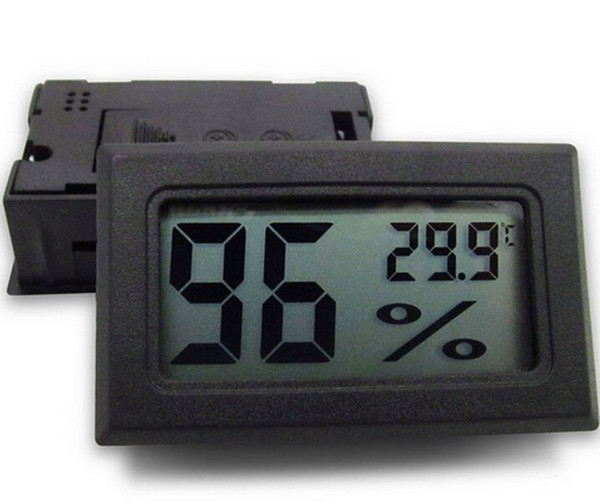 Free Shipping Mini Digital LCD Indoor Temperature Humidity Meter Thermometer Hygrometer Tester