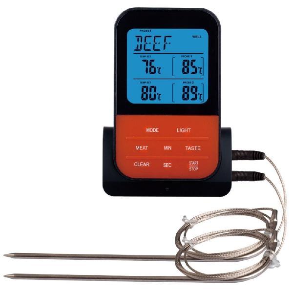 Wireless Waterproof Digital Cooking Meat Food Thermometer for Oven Grilling Smoker BBQ -30