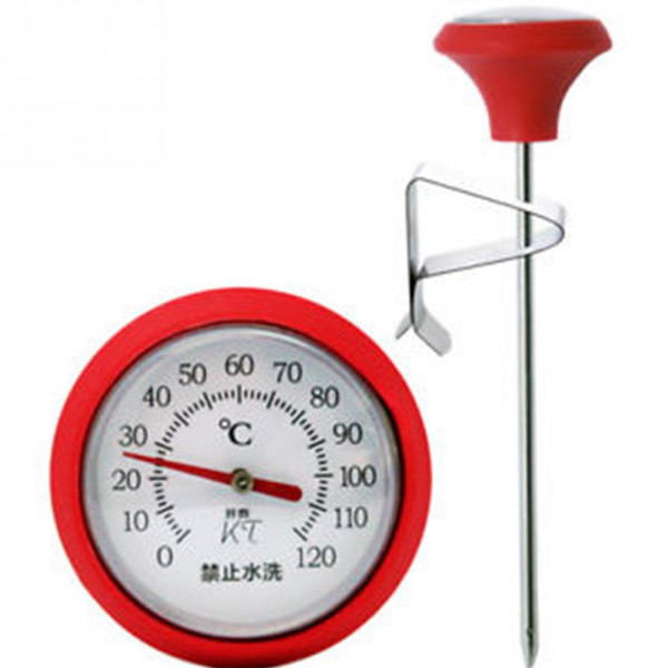 Stainless Steel Probe Thermometer Kitchen Food Cooking Milk Coffee Safely Useful