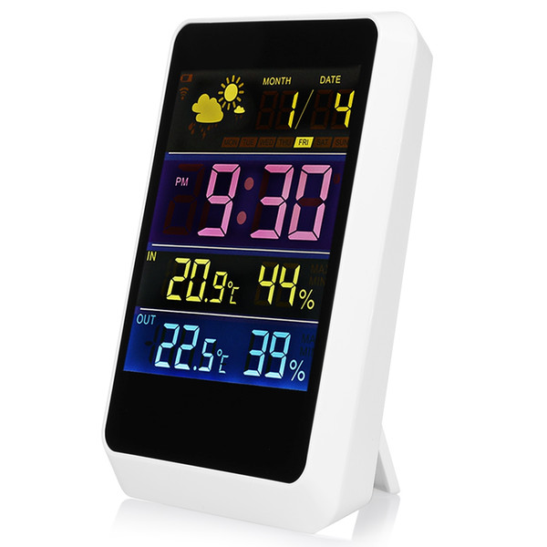 YGH391 Multi-functional Humidity Temperature Detector Sensor Weather Station Alarm Clock