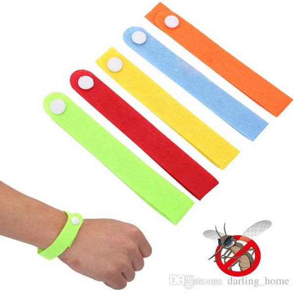 Mosquito Repellent Band Anti-mosquito Bracelet Phone Ring Hair Rope Bracelets Pest Control Tools Home Decor Bathroom Kitchen Accessories