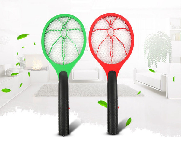 Handheld Electric Mosquito Fly Swatter Zapper Bug Insect Wasp Reject Racket Pest Control Repellent Killer DDA496