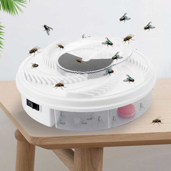 Electric Anti Flytrap Pest Catcher Killer Repeller Bug Insect Repellent Fly Trap Device With Trapping Food Pest Control