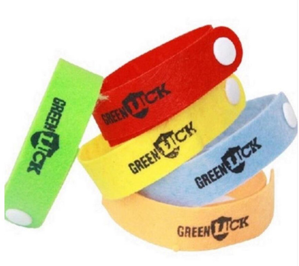 FREE SHIPPING 5000pcs/lot OEM GREENLUCK Mosquito Bracelet Repellent Band Camping Killer Bangle Wristband summer