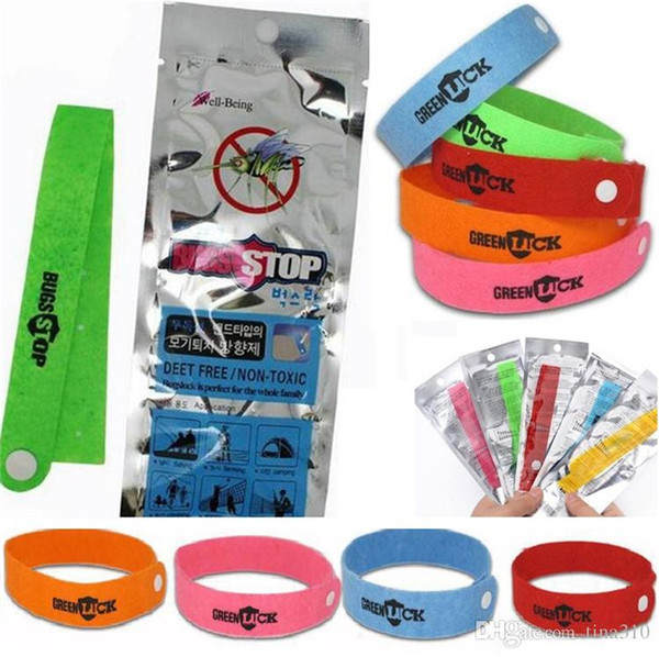 New Mosquito Repellent Band Bracelets Anti Mosquito Pure Natural Baby women and men Wristband Hand Ring 4076