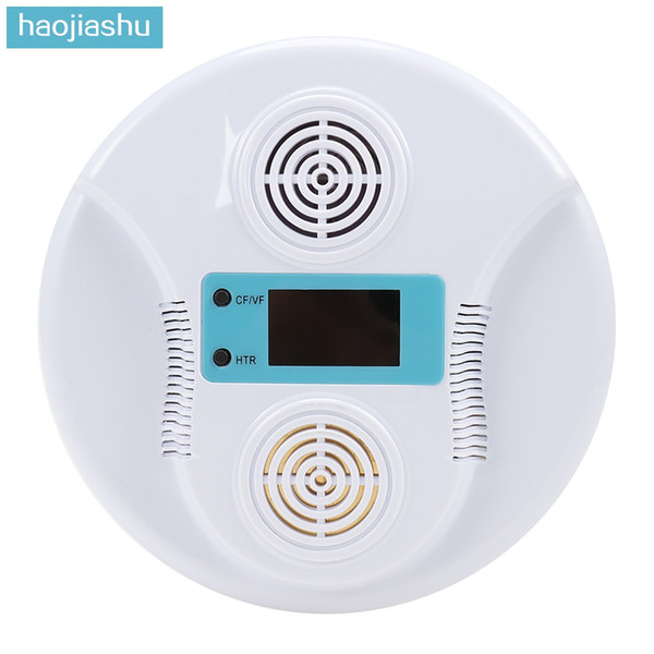 haojiashu Ultrasonic Pest Repeller Rechargeable ABS Bracket 18 Sound Waves Pest Reject Mosquito Rejector Mouse Rat Mouse Repellent Anti NB