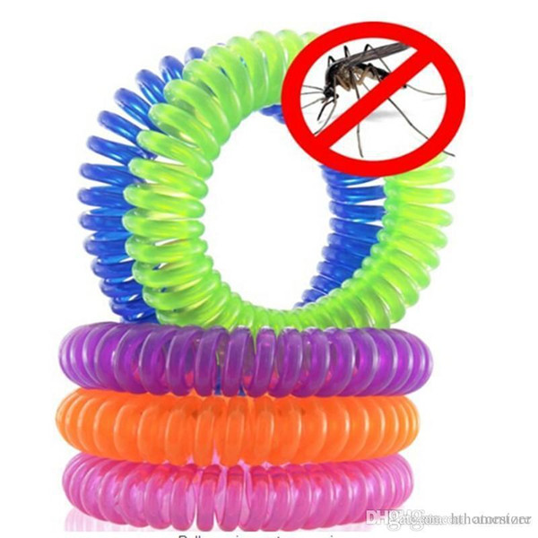 Anti- Mosquito Repellent Bracelet Anti Mosquito Bug Pest Repel Wrist Band Bracelet Insect Repellent Mozzie Keep Bugs Away Mixed Color3002006