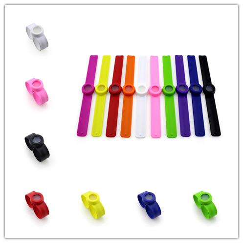 Multicolor Mosquito Repellent Bracelet Silicone Hand Wrist Band Outdoor Indoor Anti-mosquito Bracelet Baby Wristband Clap Ring