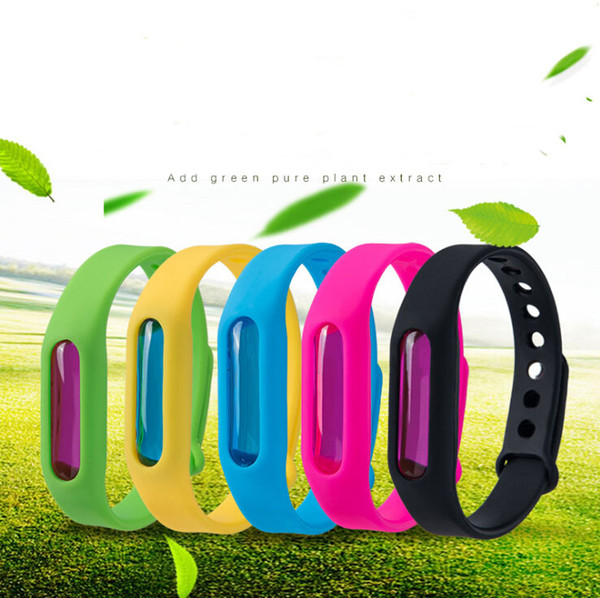 New Anti Mosquito Pest Insect Bugs Repellent Repeller Wrist Band Bracelet Wristband Protection mosquito Deet-free non-toxic Safe Bracelet