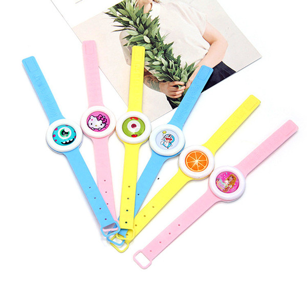 Anti Mosquito Bug Repellent Watch Bracelet Anti-mosquito Pure Natural Baby Wristband Watches Hand Ring Cute Designs Bracelets Wrist Band New