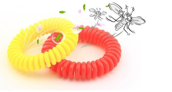 spring coil mosquito repellent Elastic Hand Mosquito Repellent Bracelet Natural Plant Oils Pest Control Summer Anti Mosquito for kids women