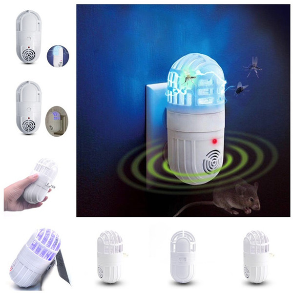 Electric Atomic Insect Zapper Household Pest Killer Indoor Insect Killer Ultrasonic Mosquito Killer Lamp Pest Control Retail Packaging A5