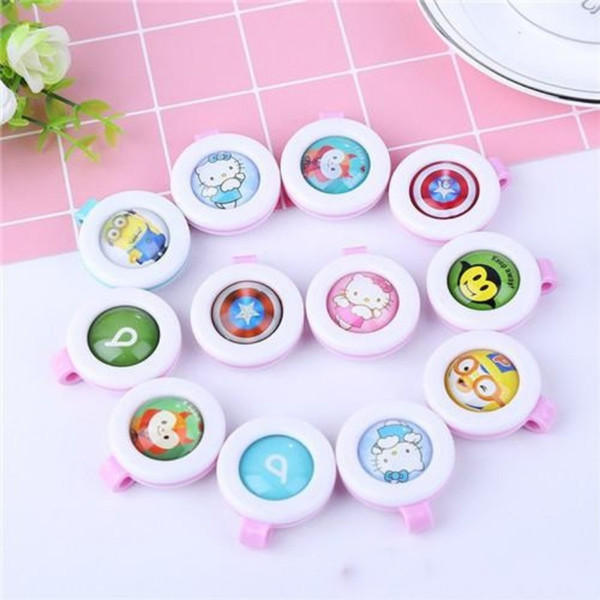 Hot Anti-mosquito Button Cute Animal Cartoon Mosquito Repellent Clip for Baby Buckle Non-toxic Mosquito Repellent Buckle Pest