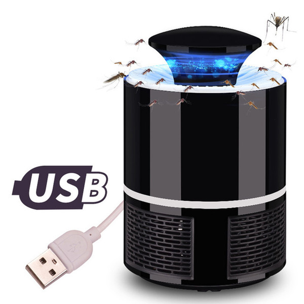 USB Electronics Mosquito Killer Lamp Pest Control Mosquito Killer Fly Trap LED Light Lamp Household Bug Insect Repeller Tools Zapper