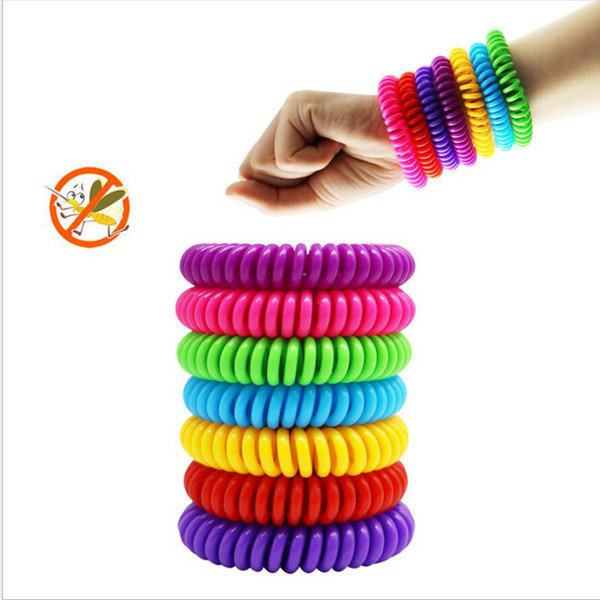 Portable Mosquito Repellent Killer Bracelet Stretchable Elastic Coil Spiral hand Wrist Band Telephone Ring Chain Anti-mosquito Bracelet