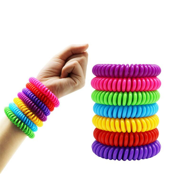 Telephone Ring Chain Mosquito Repellent Bracelet Anti Mosquito Bug Pest Repel Wristband Mozzie Pest Control Bracelet For Adult Children