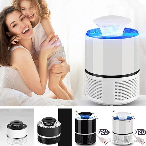 USB Electronics Mosquito Killer Lamp Anti Mosquito Trap Repeller Bug Zapper LED Insect Kill Lights Electric Mosquito Killer Lamp T2I361