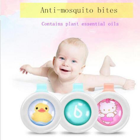 New Summer Baby Pregnant Anti-mosquito Button Animal Cartoon Mosquito Buckle Repellent Clip Non-toxic Mosquito Repellent Buckle Pest Control