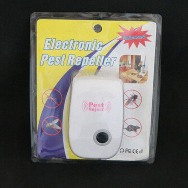 2018 Mosquito Killer Pest Reject Electronic Ultrasonic Pest Repeller Reject Rat Mouse Repellent Anti Rodent Bug Reject