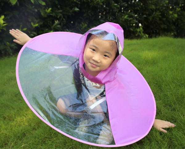 For Children Outdoor transparent cloak style raincoat Cartoon rainwear