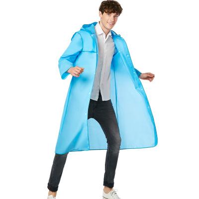 Transparency Fashion Raincoats Bordered Long Raincoats Outdoors Pedestrianism Climb Travel Raincoats Six Color for Man and Woman