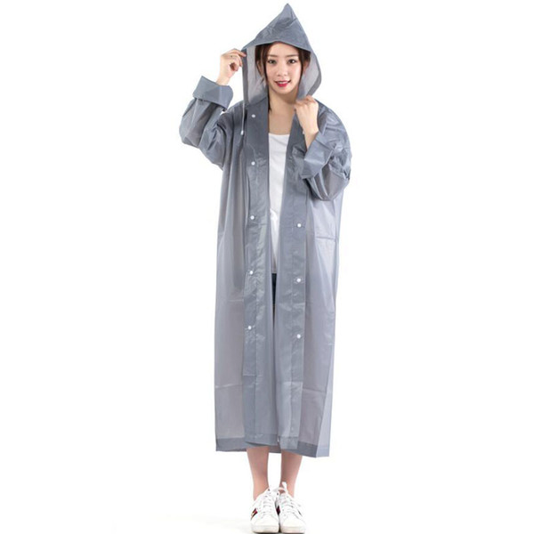 Fashion Raincoat Adults Raincoat Creative Design Shiny Colors Outdoor Rain Coat With Hoodies Durable Eco-Friendly Poncho Wholesale