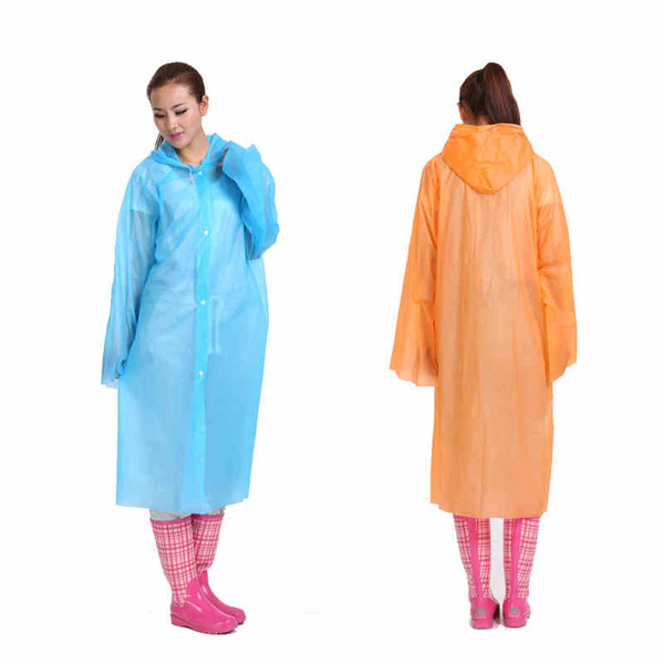 Raincoat Women Waterproof Men Safety Hooded Capa De Wiche Impermeable Raincoat Women Disposable Rain Poncho Transparent DDGZX9