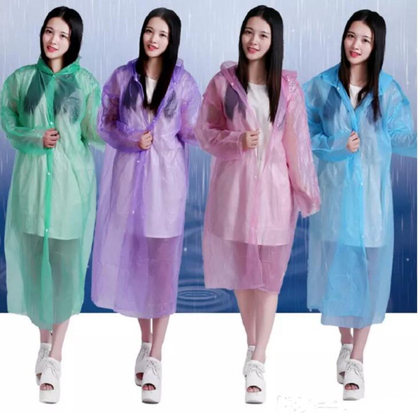 Disposable Raincoat Adult Emergency Waterproof Hood Poncho Travel Camping Must Rain Coat Unisex Wholesale C001