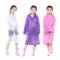 Transparent Fashion Frosted Child Raincoat Girl And Boy Rainwear Outdoor Hiking Travel Rain Gear Coat For Children