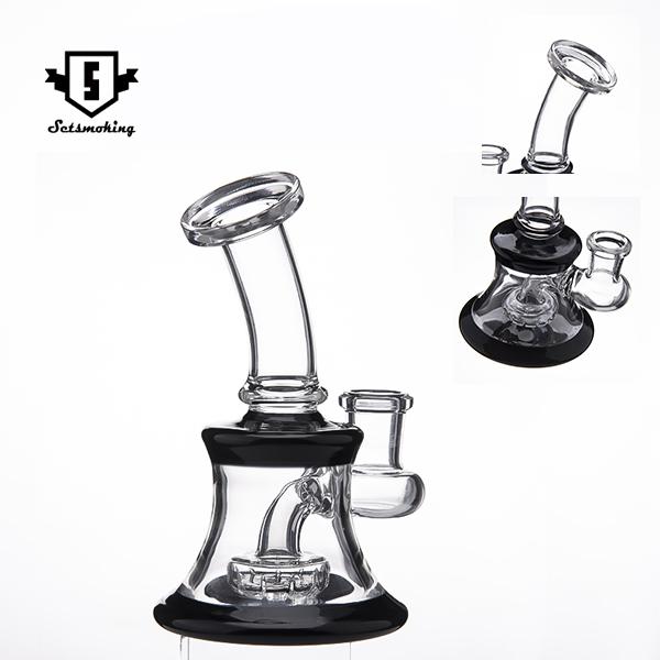 Glass banger hanger nail glass bongs dab rigs rig beaker showerhead bubbler water pipes with high quality