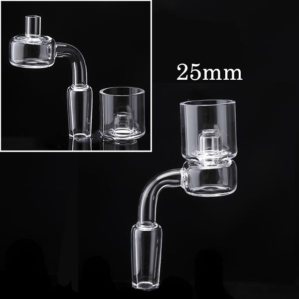 New quartz nail with 25mm replaceable bowl new style have male female joint with high quality at setsmoking