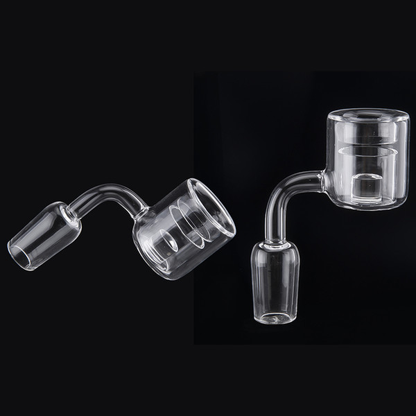 XXL Thermal Banger With Reactor Corebanger nail Domeless Quartz Nail with 10mm 14mm 18mm Male Female for Glass Water bong Dab Rigs Wholesale