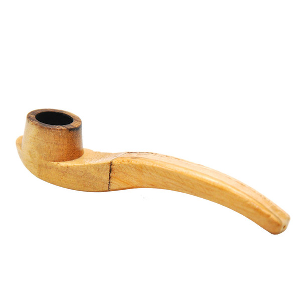 New Arrival L.110mm Mini hand wood Smoking Pipe Smoking Pipes Portable Tobacco Storage pipe