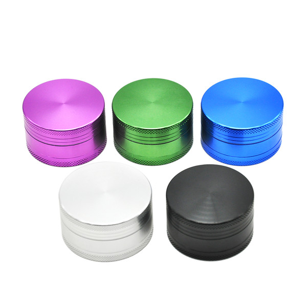 3 Parts CNC Aluminum Grinder Dia.53 mm Tobacco Herb Crusher Hand Muller