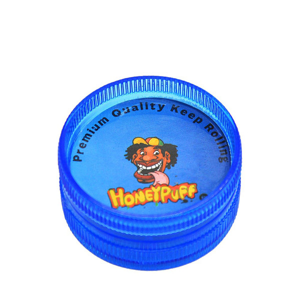 Magnetize 2 Layers 30MM Mini Hard Plastic Smoking Tobacco Herb Grinder Muller Reggae Grinder Jamaica HoneyPuff Tobacco Dry Herb Miller