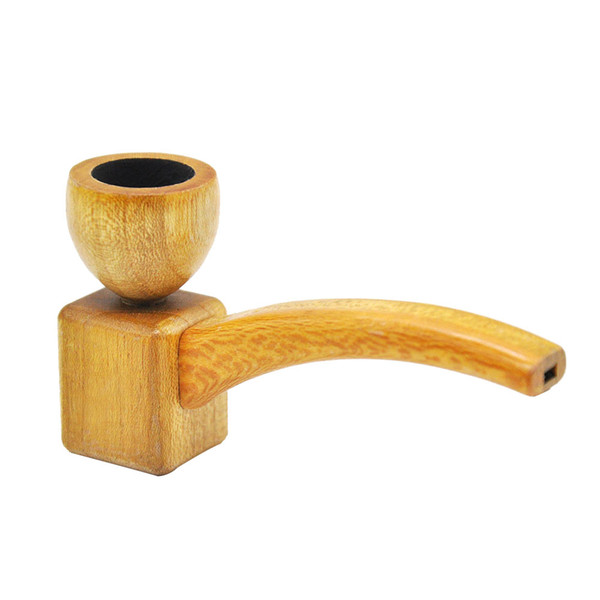 New Arrival Mini hand wood Smoking Pipe Smoking Pipes Portable Tobacco Storage pipe