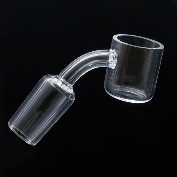 Flat top banger short neck 24mm xl quartz banger domeless nails Male Female 10mm 14mm 18mm dab rig banger nail for glass bong