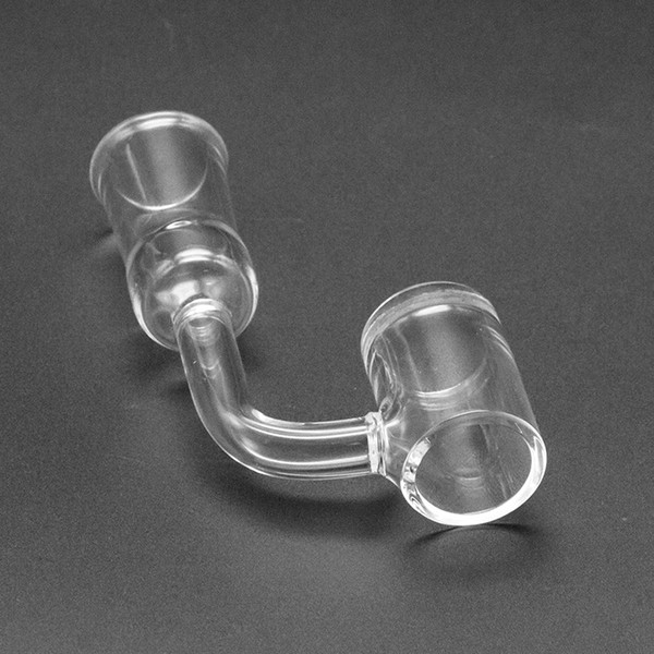 Wholesale 4mm Thick Flat Top XL Quartz Banger Nail With 20mm OD Female Male 10mm 14mm 18mm 90 Quartz Banger Domeless Nail